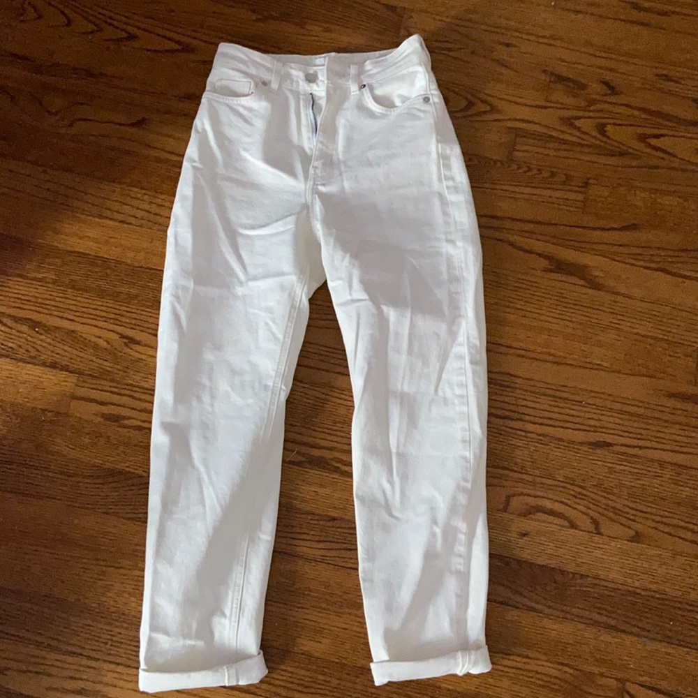 high rise H&M jeans